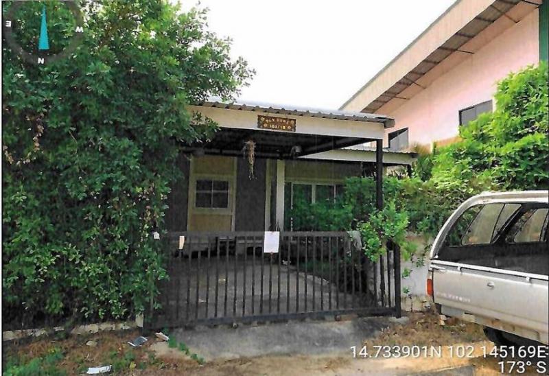 บ้านเดี่ยวหลุดจำนอง ธ.ธนาคารอาคารสงเคราะห์ นครราชสีมา โชคชัย พลับพลา