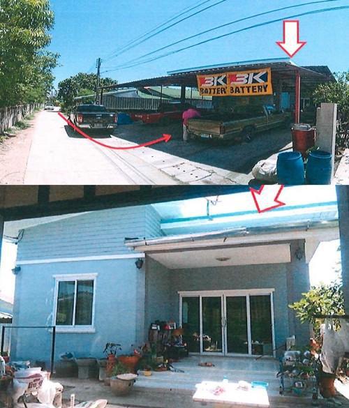 บ้านเดี่ยวหลุดจำนอง ธ.ธนาคารอาคารสงเคราะห์ นครราชสีมา โชคชัย ด่านเกวียน