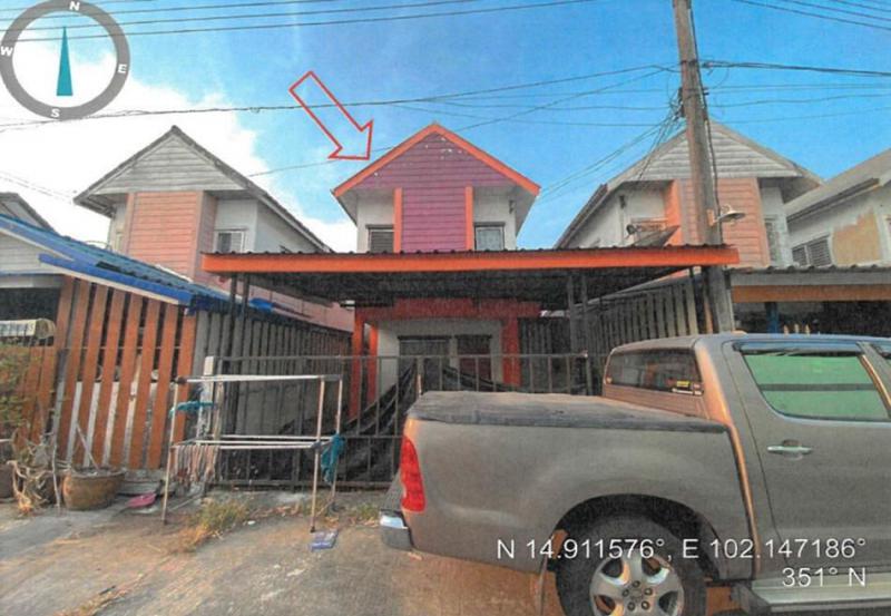 บ้านเดี่ยวหลุดจำนอง ธ.ธนาคารอาคารสงเคราะห์ นครราชสีมา เมืองนครราชสีมา ในเมือง