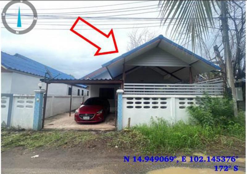 บ้านเดี่ยวหลุดจำนอง ธ.ธนาคารอาคารสงเคราะห์ นครราชสีมา เมืองนครราชสีมา หนองบัวศาลา