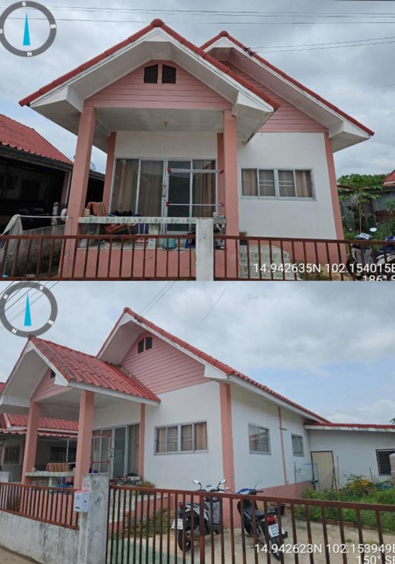 บ้านเดี่ยวหลุดจำนอง ธ.ธนาคารอาคารสงเคราะห์ นครราชสีมา เมืองนครราชสีมา หนองบัวศาลา