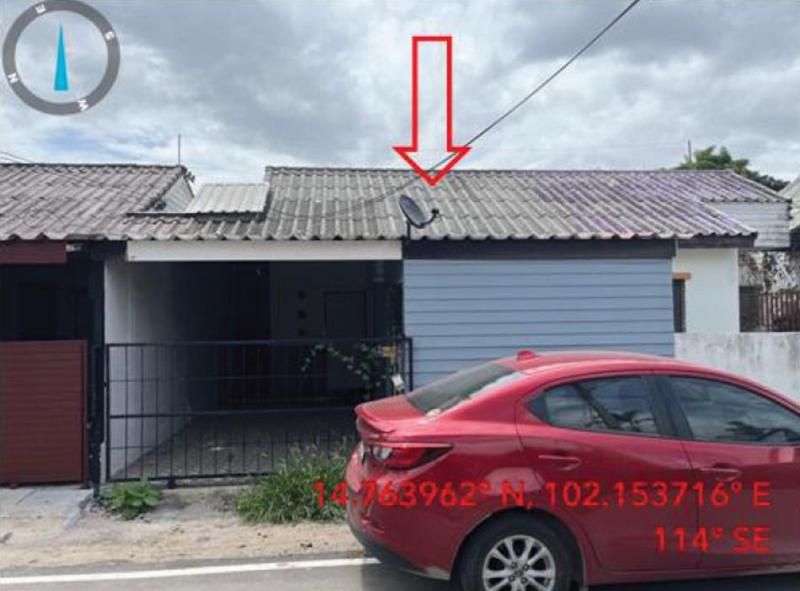 บ้านแฝดหลุดจำนอง ธ.ธนาคารอาคารสงเคราะห์ นครราชสีมา โชคชัย โชคชัย