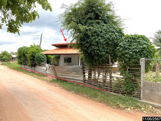 บ้านเดี่ยวหลุดจำนอง ธ.ธนาคารกสิกรไทย นครราชสีมา ด่านขุนทด บ้านแปรง